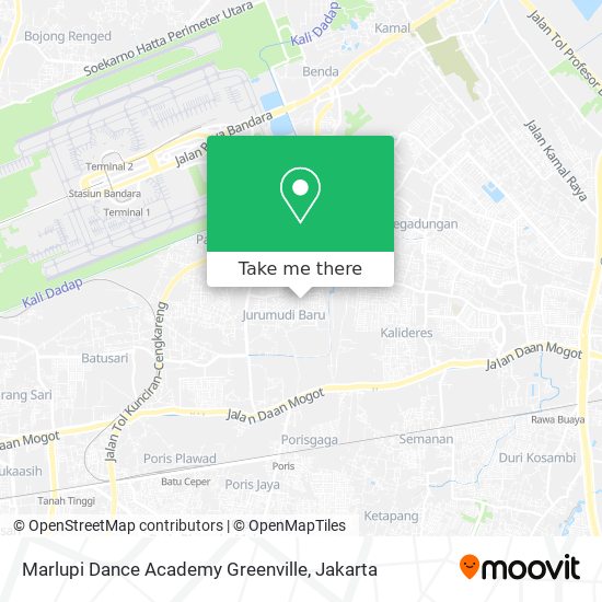 Marlupi Dance Academy Greenville map