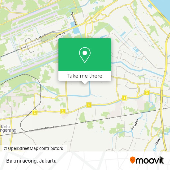 Bakmi acong map