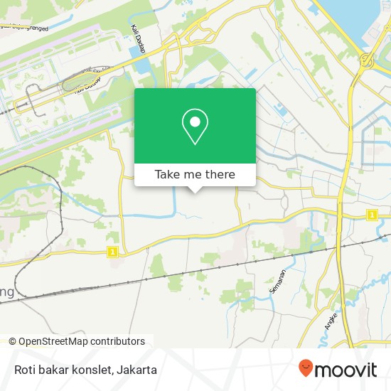 Roti bakar konslet map