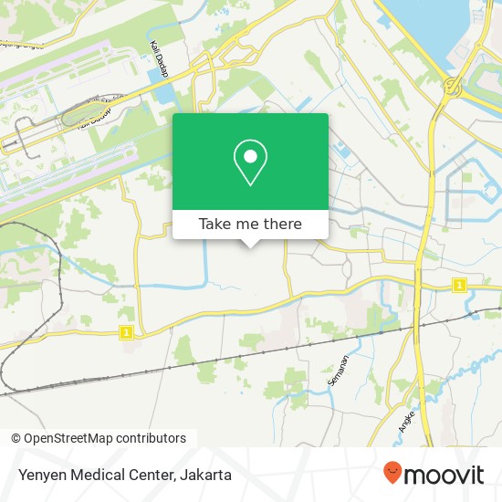 Yenyen Medical Center map