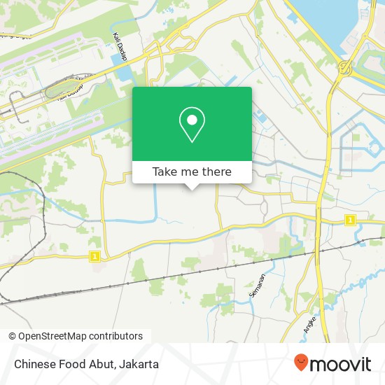 Chinese Food Abut map