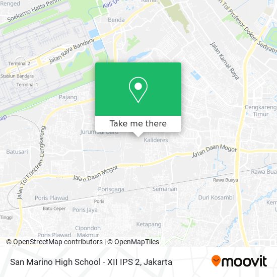 San Marino High School - XII IPS 2 map