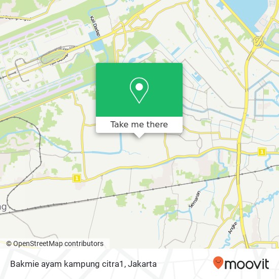 Bakmie ayam kampung citra1 map