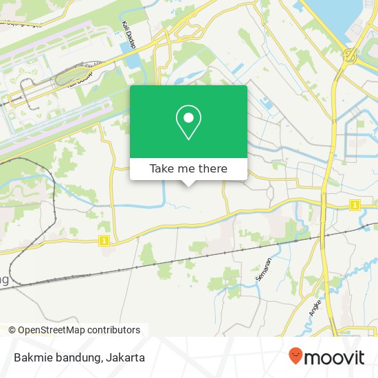 Bakmie bandung map