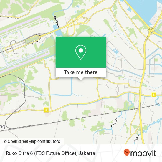 Ruko Citra 6 (FBS Future Office) map