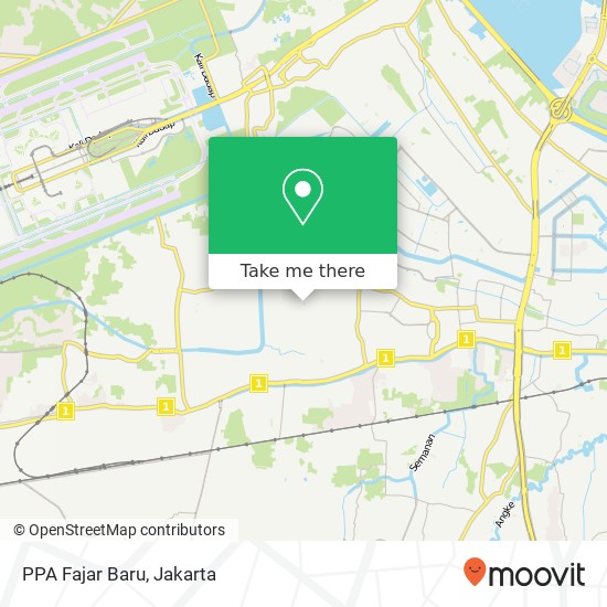 PPA Fajar Baru map