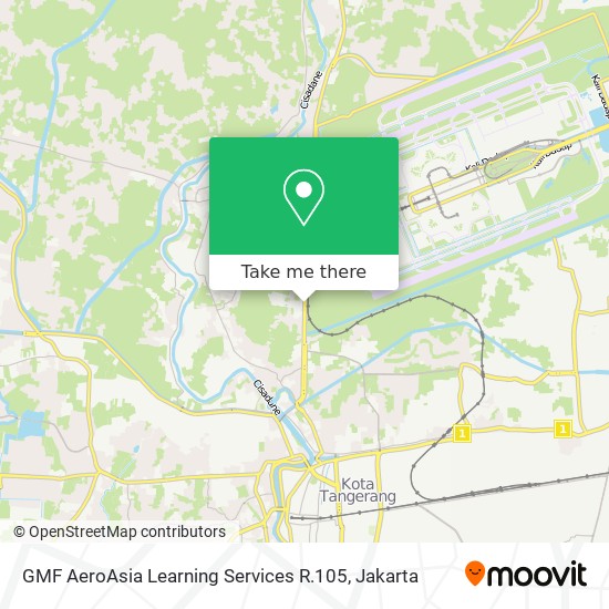 GMF AeroAsia Learning Services R.105 map