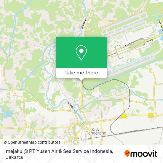 mejaku @ PT Yusen Air & Sea Service Indonesia map