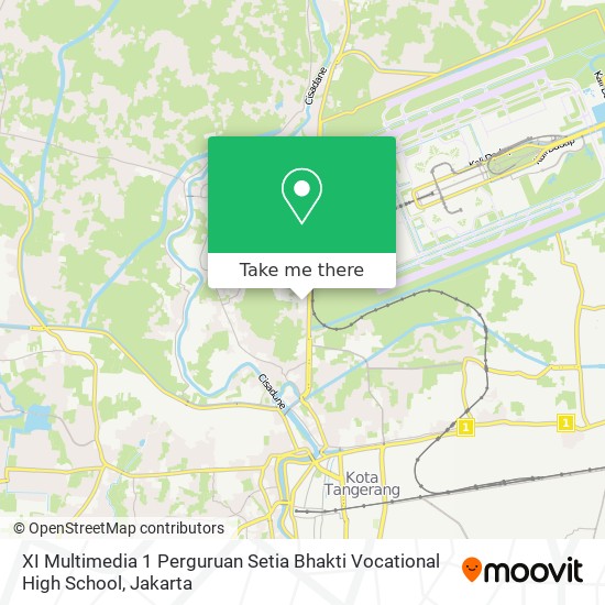 XI Multimedia 1 Perguruan Setia Bhakti Vocational High School map