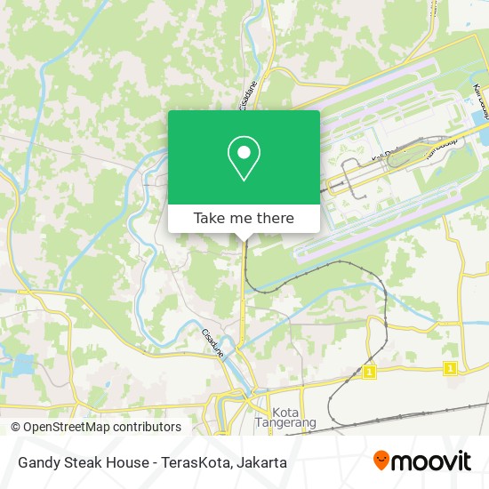 Gandy Steak House - TerasKota map