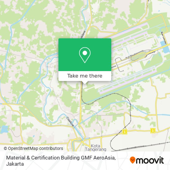 Material & Certification Building GMF AeroAsia map