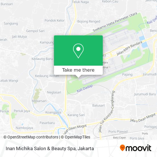Inan Michika Salon & Beauty Spa map