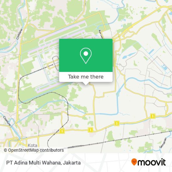 PT Adina Multi Wahana map
