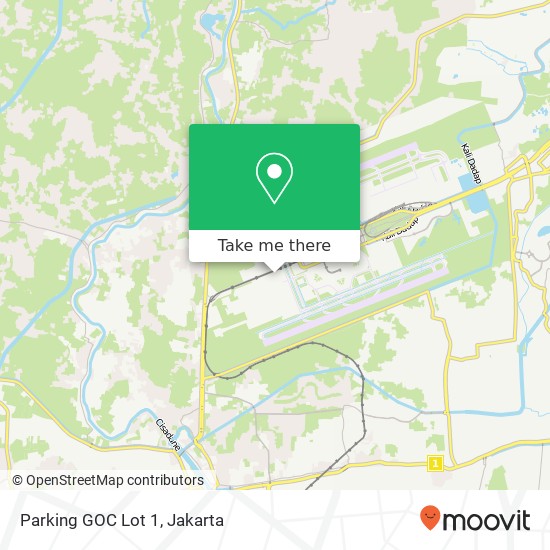 Parking GOC Lot 1 map