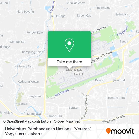 Universitas Pembangunan Nasional "Veteran" Yogyakarta map