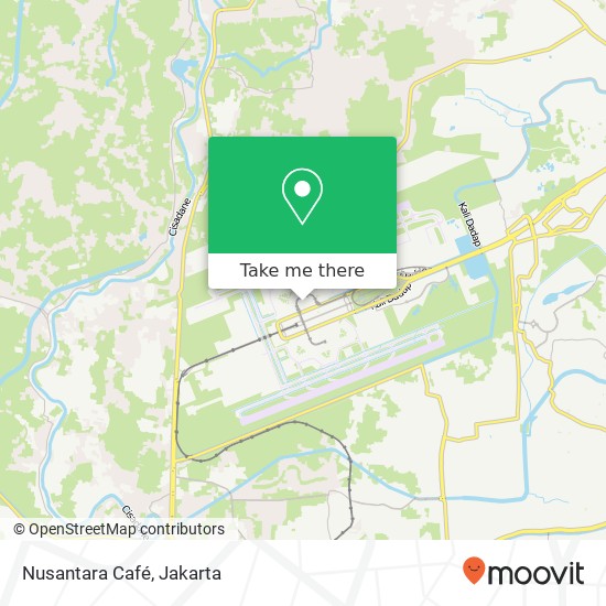 Nusantara Café map