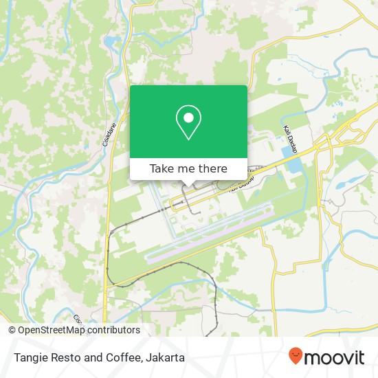 Tangie Resto and Coffee map