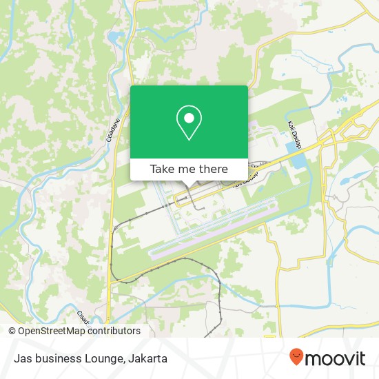 Jas business Lounge map