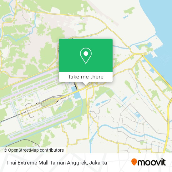 Thai Extreme Mall Taman Anggrek map