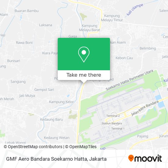 GMF Aero Bandara Soekarno Hatta map