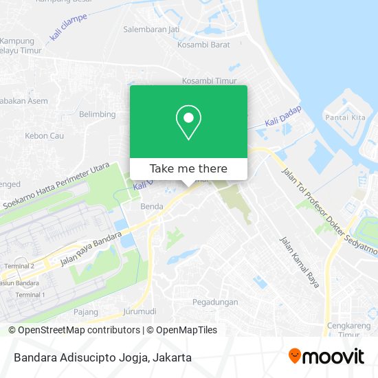 Bandara Adisucipto Jogja map