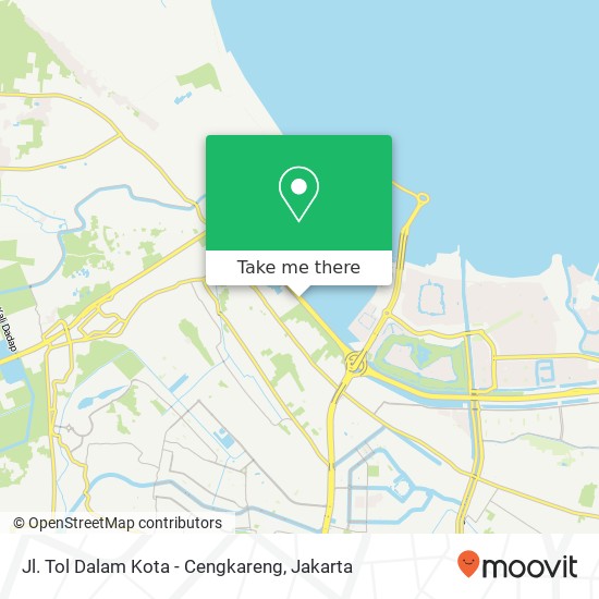 Jl. Tol Dalam Kota - Cengkareng map