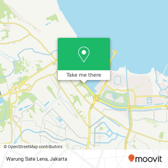 Warung Sate Lena map