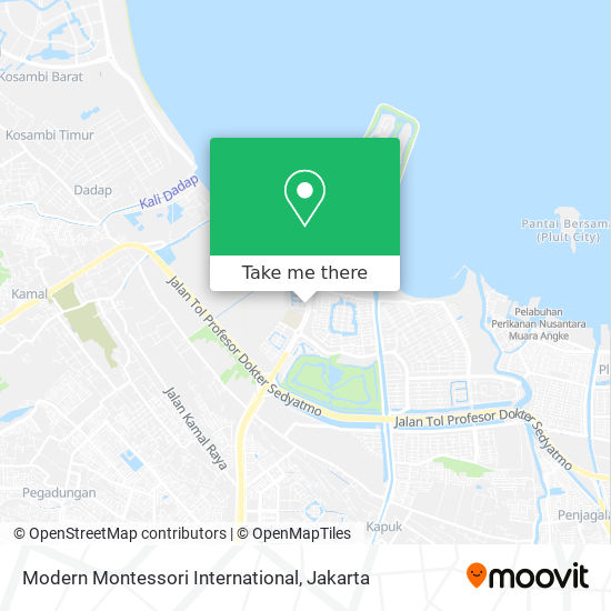 Modern Montessori International map
