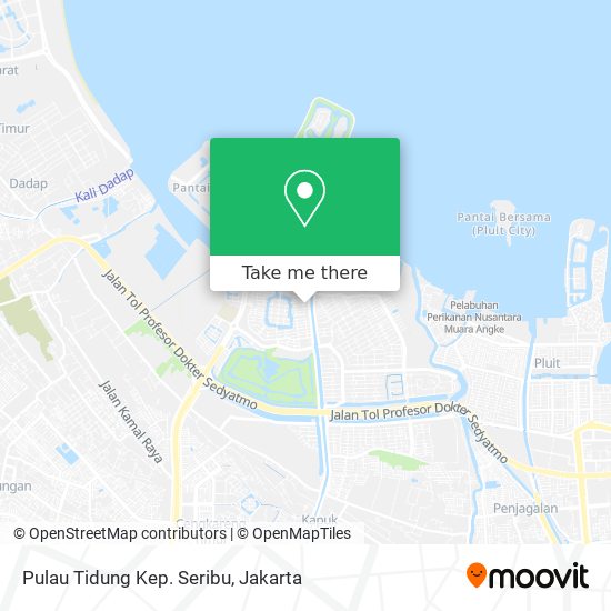 Pulau Tidung Kep. Seribu map