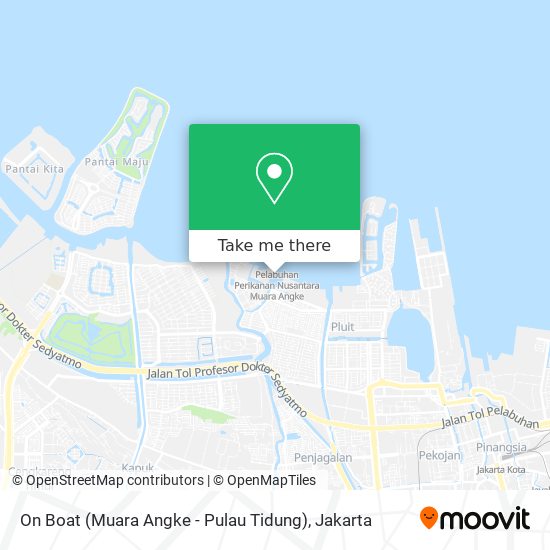 On Boat (Muara Angke - Pulau Tidung) map
