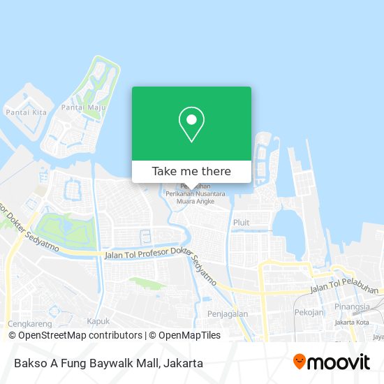 Bakso A Fung Baywalk Mall map