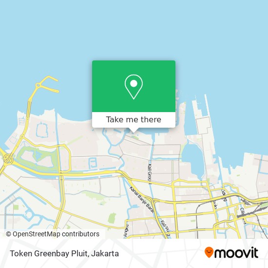 Token Greenbay Pluit map