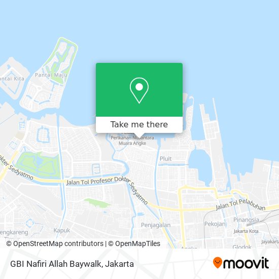 GBI Nafiri Allah Baywalk map