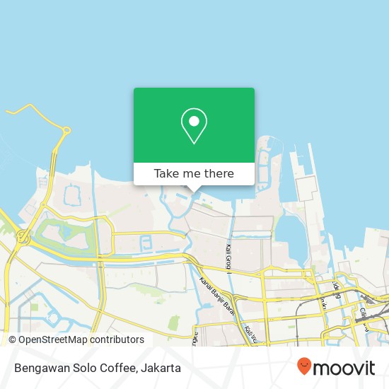 Bengawan Solo Coffee map