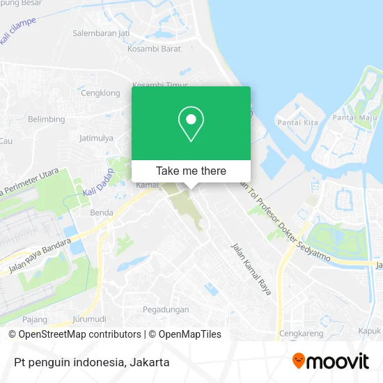 Pt penguin indonesia map