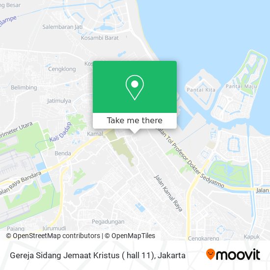 Gereja Sidang Jemaat Kristus ( hall 11) map