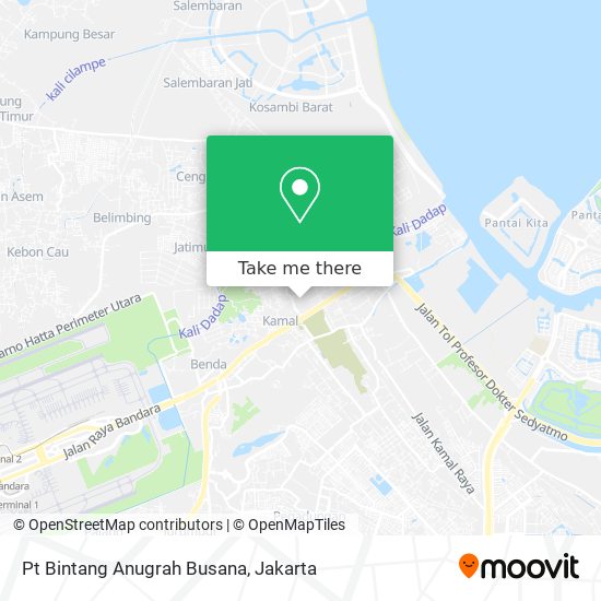 Pt Bintang Anugrah Busana map