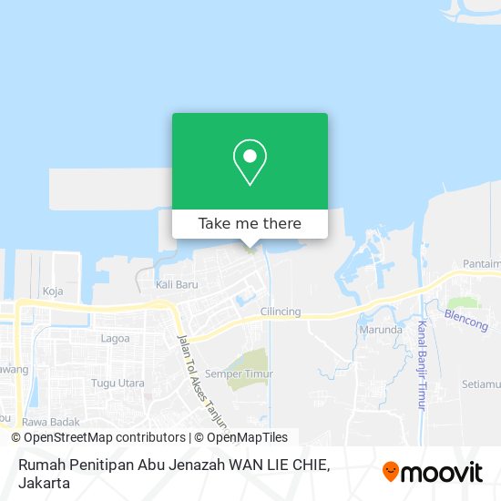 Rumah Penitipan Abu Jenazah WAN LIE CHIE map