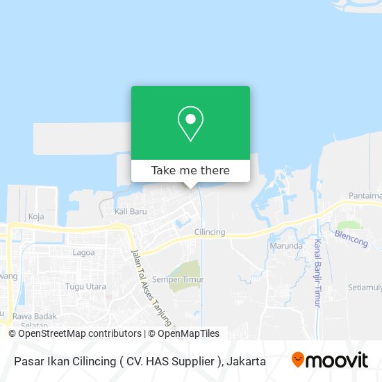 Pasar Ikan Cilincing ( CV. HAS Supplier ) map