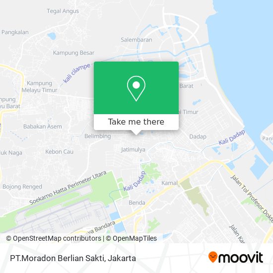 PT.Moradon Berlian Sakti map