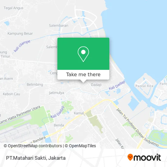 PT.Matahari Sakti map