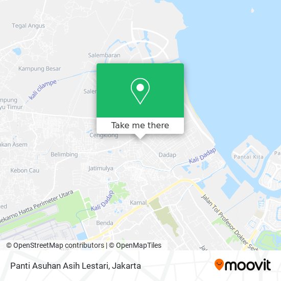 Panti Asuhan Asih Lestari map