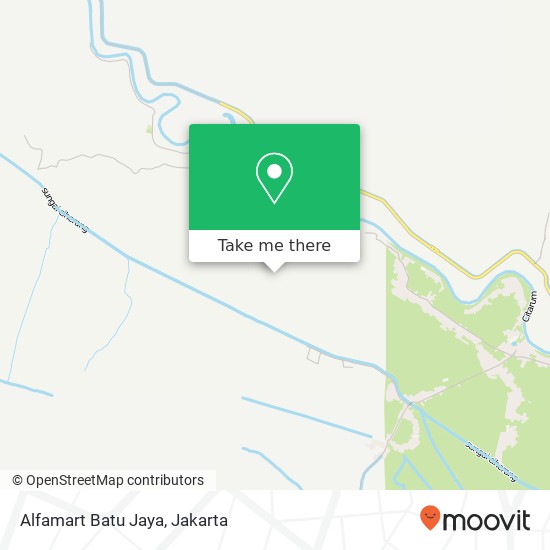 Alfamart Batu Jaya map