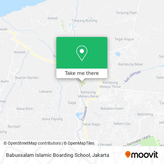 Babussalam Islamic Boarding School map