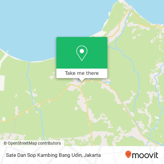 Sate Dan Sop Kambing Bang Udin map