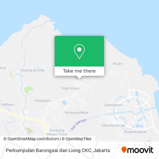 Perkumpulan Barongsai dan Liong CKC map