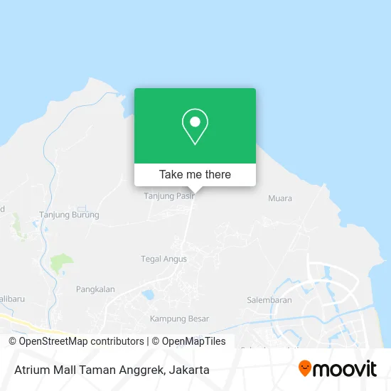 Atrium Mall Taman Anggrek map