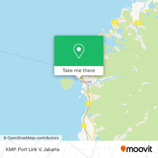 KMP. Port Link V map