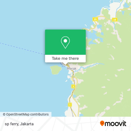 sp ferry map