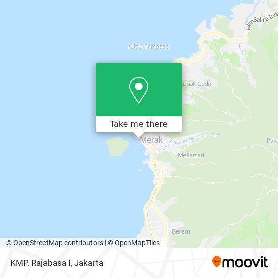 KMP. Rajabasa I map